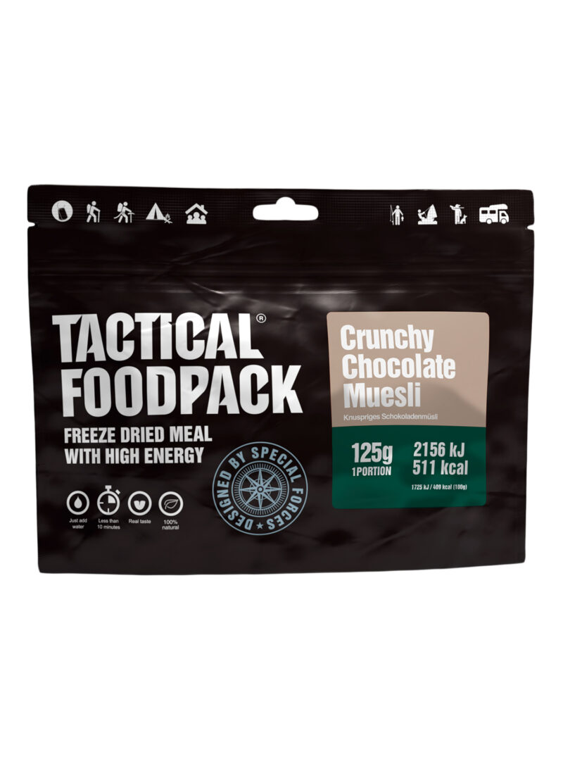 Liofilizata Tactical Foodpack Muesli crocant de ciocolată 275 g preţ