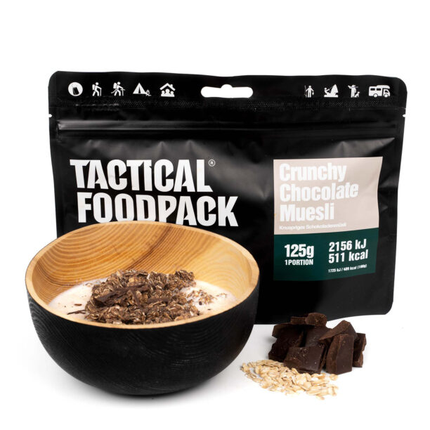 Liofilizata Tactical Foodpack Muesli crocant de ciocolată 275 g