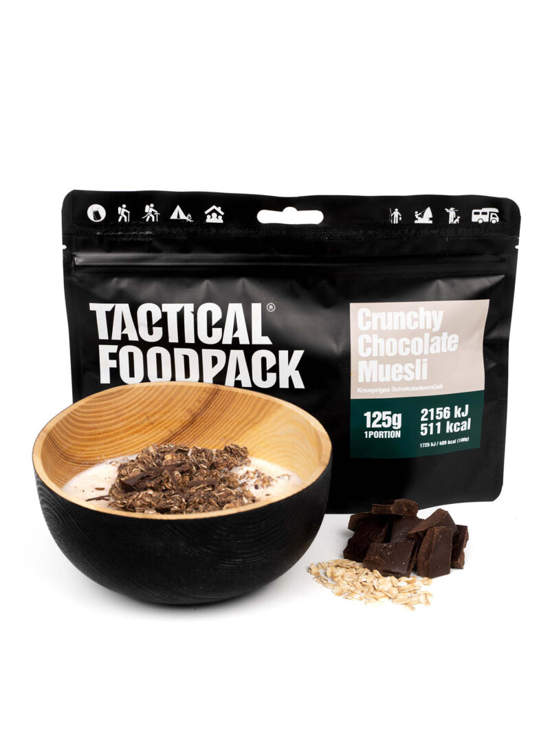 Liofilizata Tactical Foodpack Muesli crocant de ciocolată 275 g