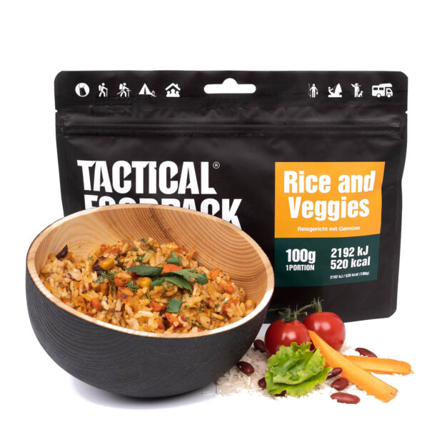 Liofilizata Tactical Foodpack Orez cu legume 400 g