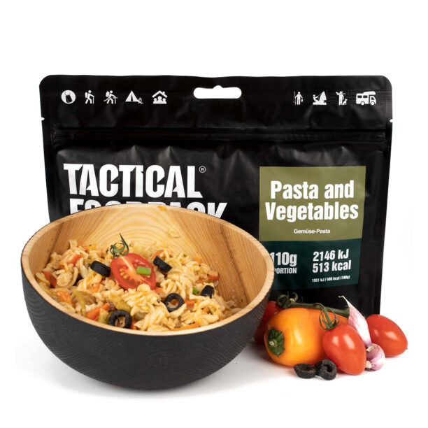 Liofilizata Tactical Foodpack Paste cu legume 410 g