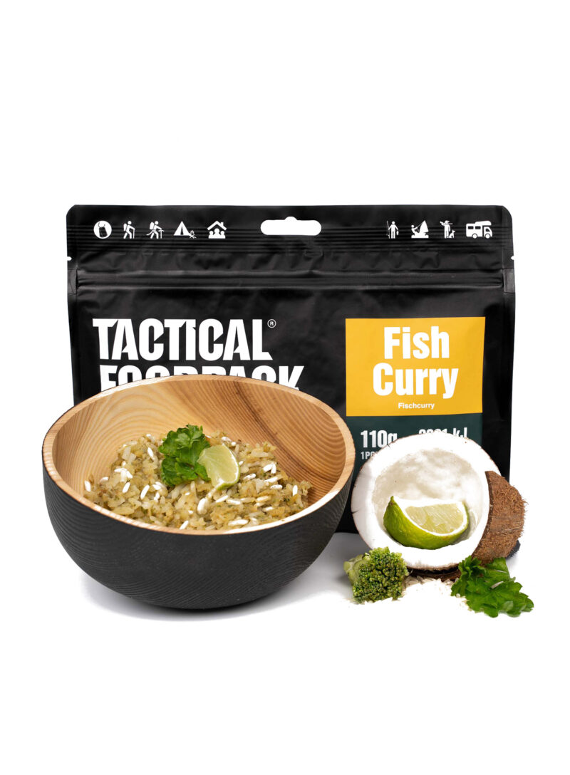 Liofilizata Tactical Foodpack Pește curry 410 g