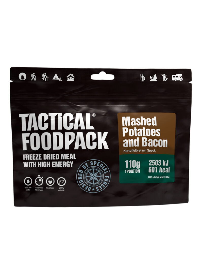 Liofilizata Tactical Foodpack Piure de cartofi cu bacon 510 g preţ