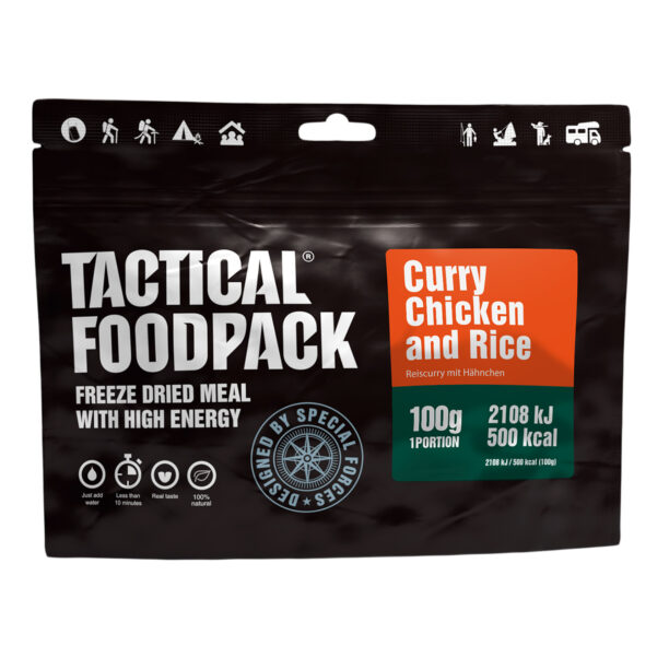 Liofilizata Tactical Foodpack Pui curry cu orez 400 g preţ