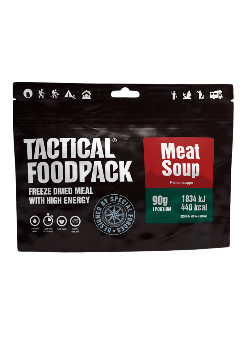 Liofilizata Tactical Foodpack Supă de carne 490 g preţ