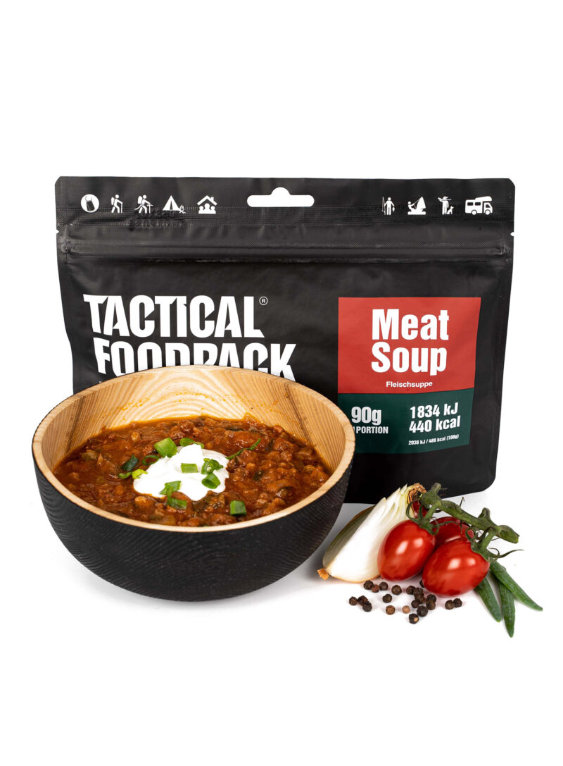 Liofilizata Tactical Foodpack Supă de carne 490 g