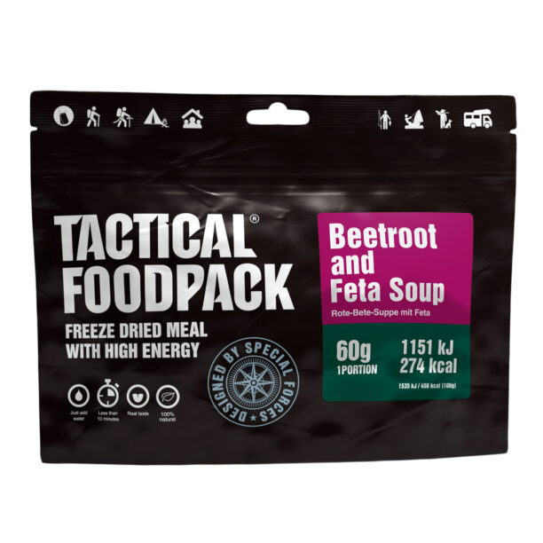 Liofilizata Tactical Foodpack Supă de sfeclă roșie cu brânză feta 410 g preţ