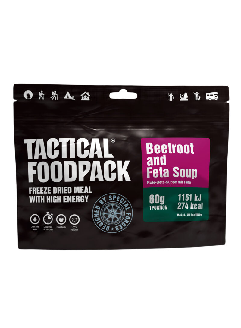 Liofilizata Tactical Foodpack Supă de sfeclă roșie cu brânză feta 410 g preţ