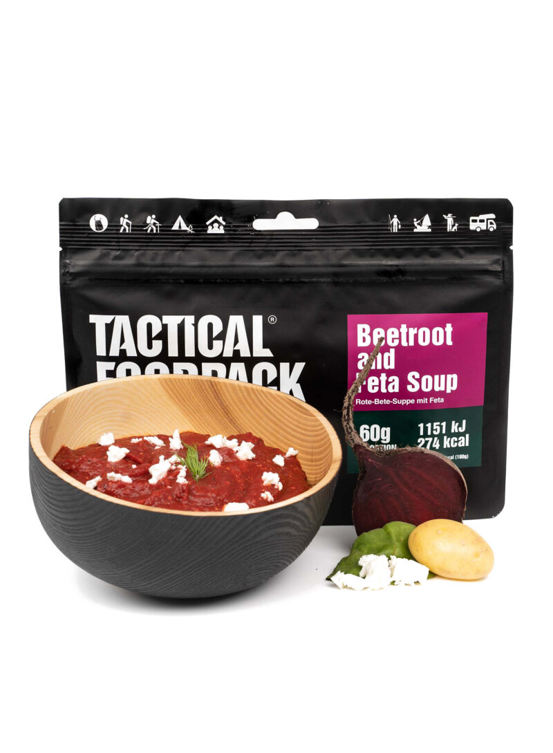 Liofilizata Tactical Foodpack Supă de sfeclă roșie cu brânză feta 410 g