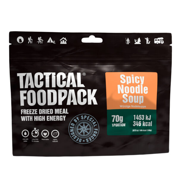 Liofilizata Tactical Foodpack Supă picantă de tăiței 370 g preţ