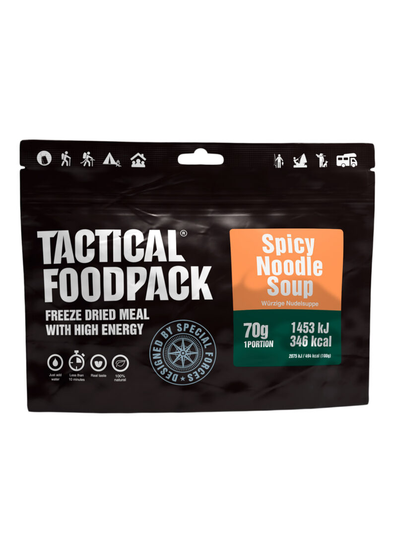 Liofilizata Tactical Foodpack Supă picantă de tăiței 370 g preţ