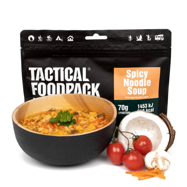 Liofilizata Tactical Foodpack Supă picantă de tăiței 370 g