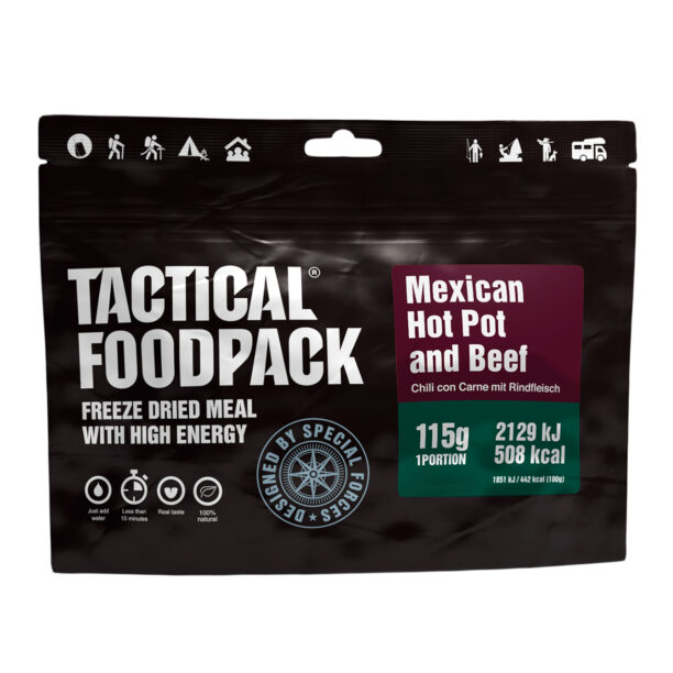 Liofilizata Tactical Foodpack Tocană  mexicană de vită 415 g preţ