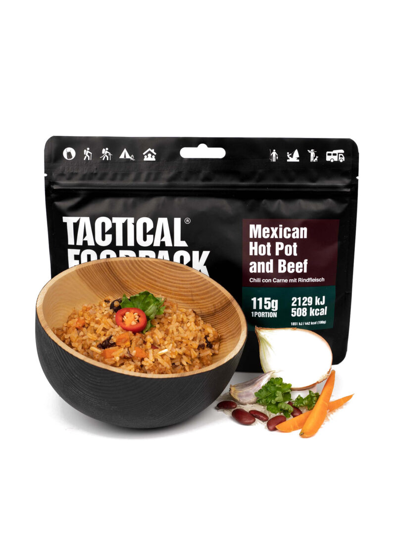 Liofilizata Tactical Foodpack Tocană  mexicană de vită 415 g