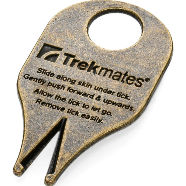 Lopată pentru căpușe Trekmates Tick Remover - brass preţ