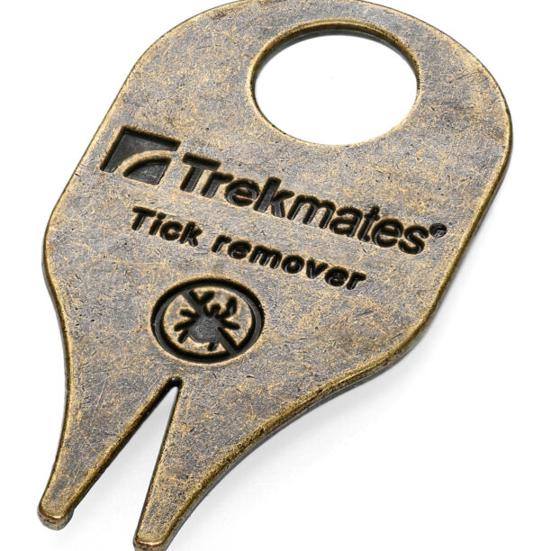 Lopată pentru căpușe Trekmates Tick Remover - brass