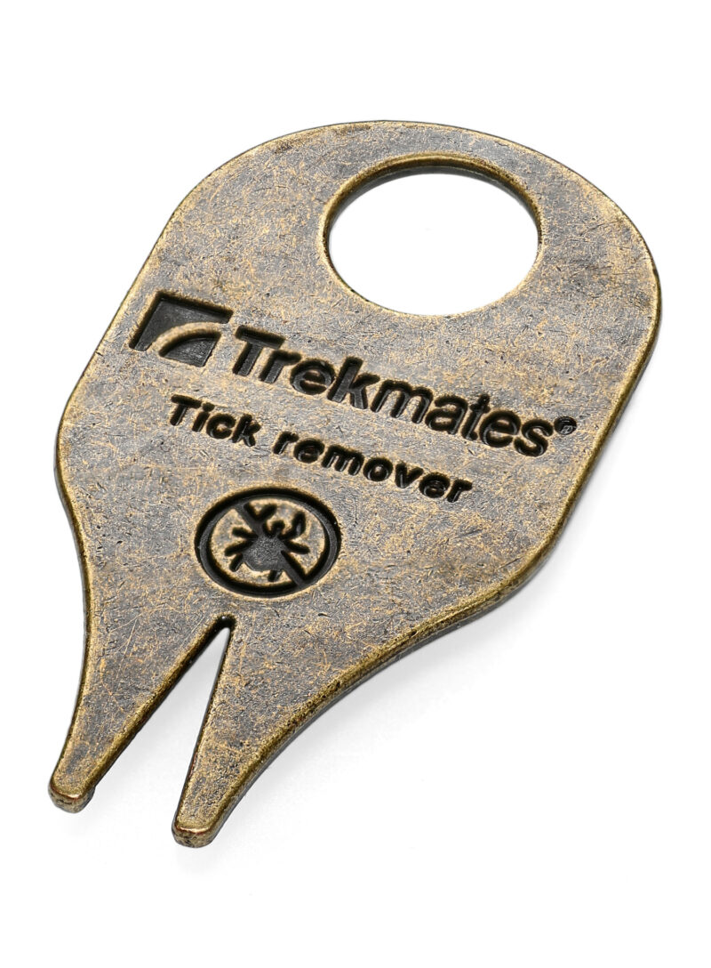 Lopată pentru căpușe Trekmates Tick Remover - brass