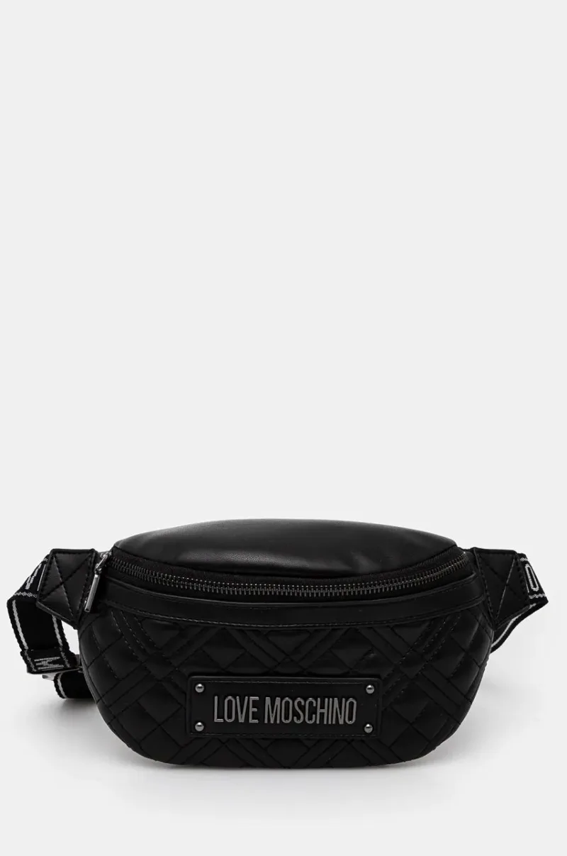 Love Moschino borseta culoarea negru