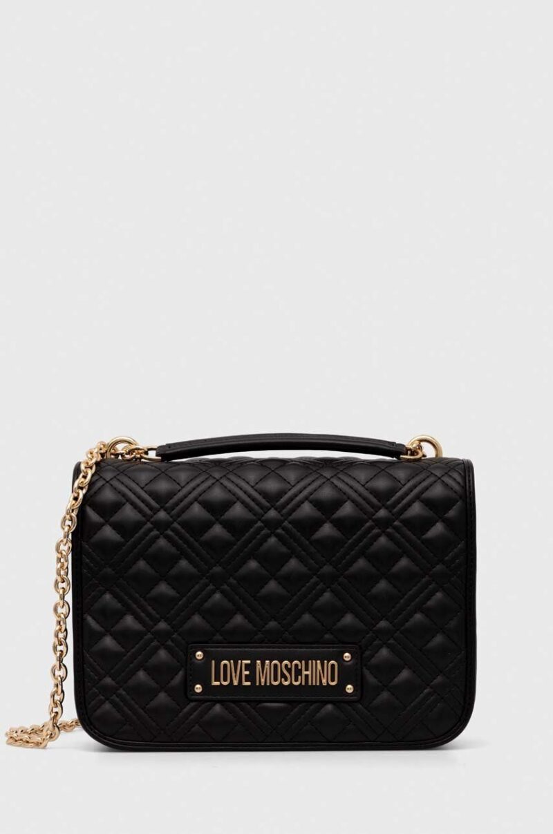 Love Moschino poseta culoarea negru