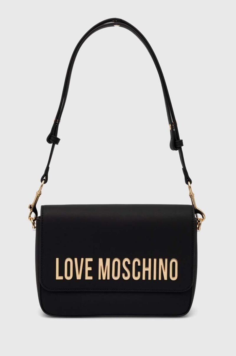 Love Moschino poseta culoarea negru