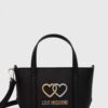 Love Moschino poseta culoarea negru