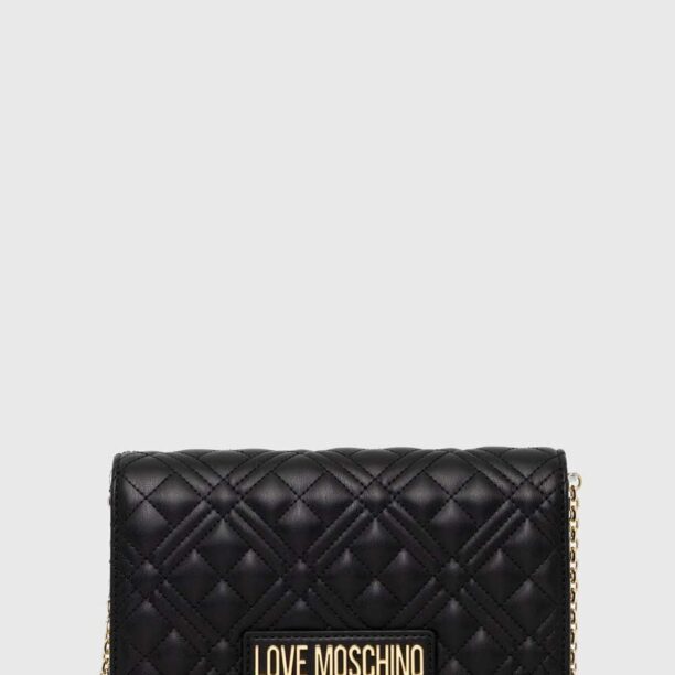 Love Moschino poseta culoarea negru