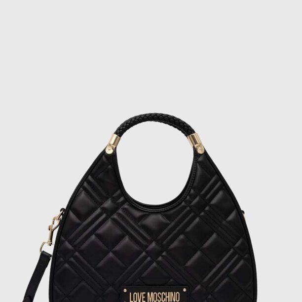 Love Moschino poseta culoarea negru