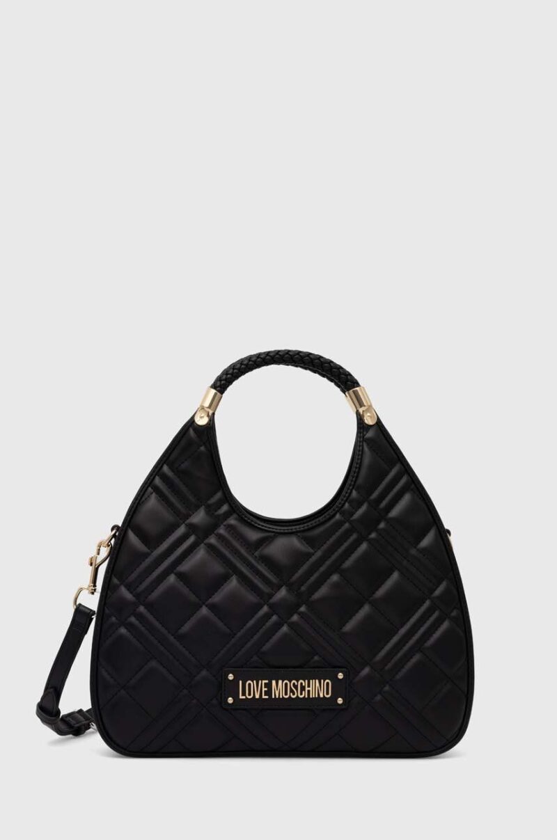 Love Moschino poseta culoarea negru