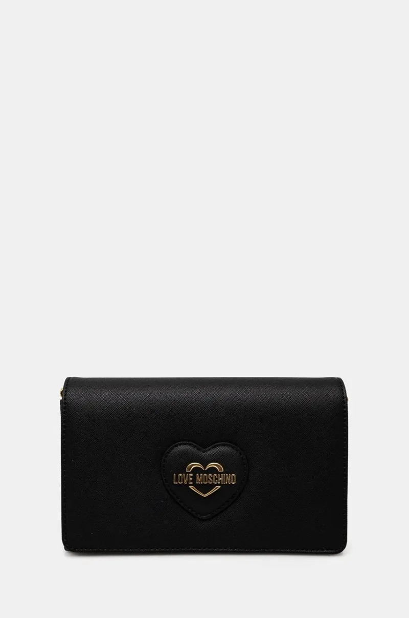 Love Moschino poseta culoarea negru