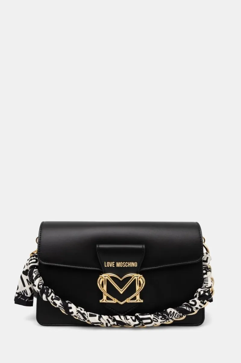 Love Moschino poseta culoarea negru