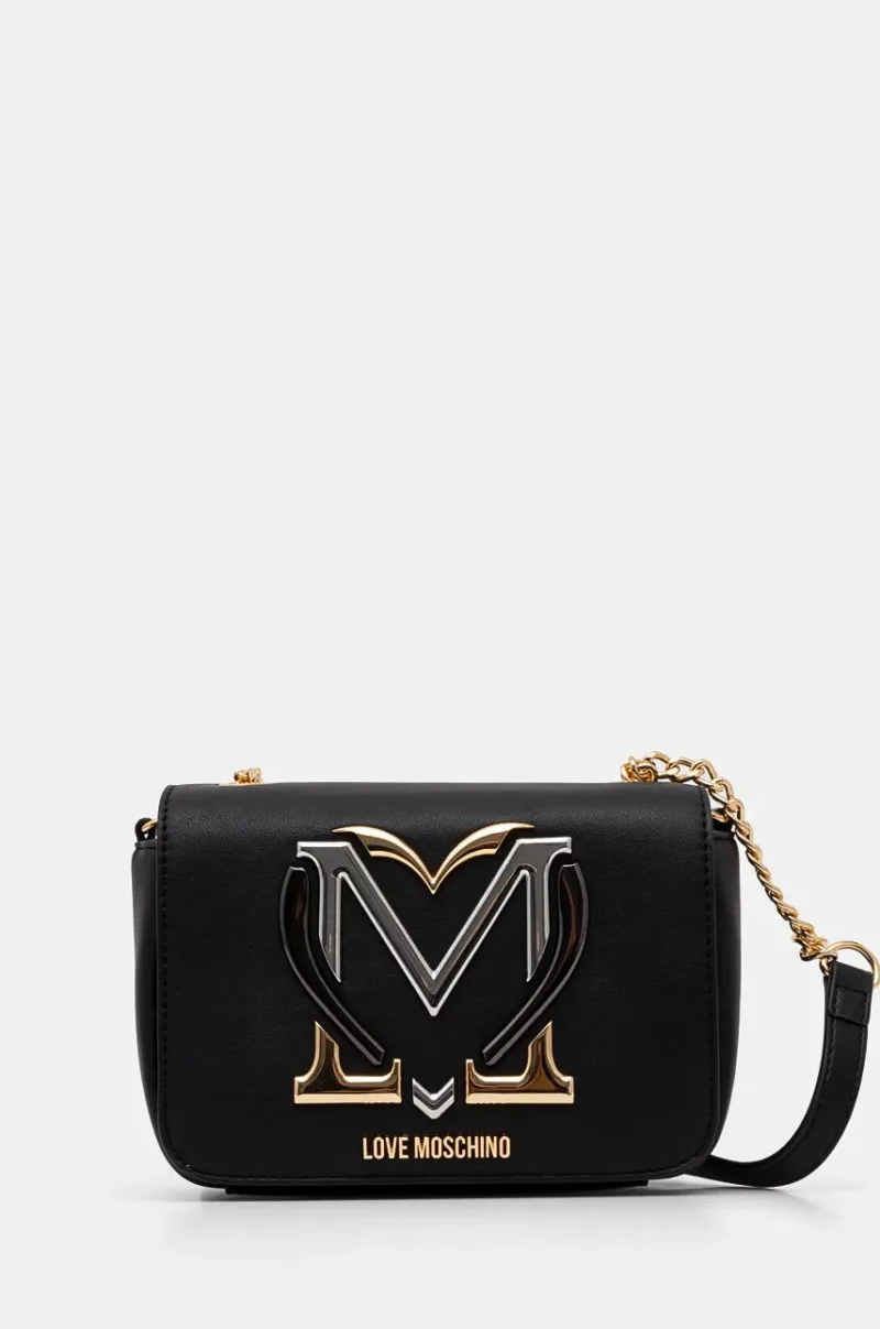 Love Moschino poseta culoarea negru