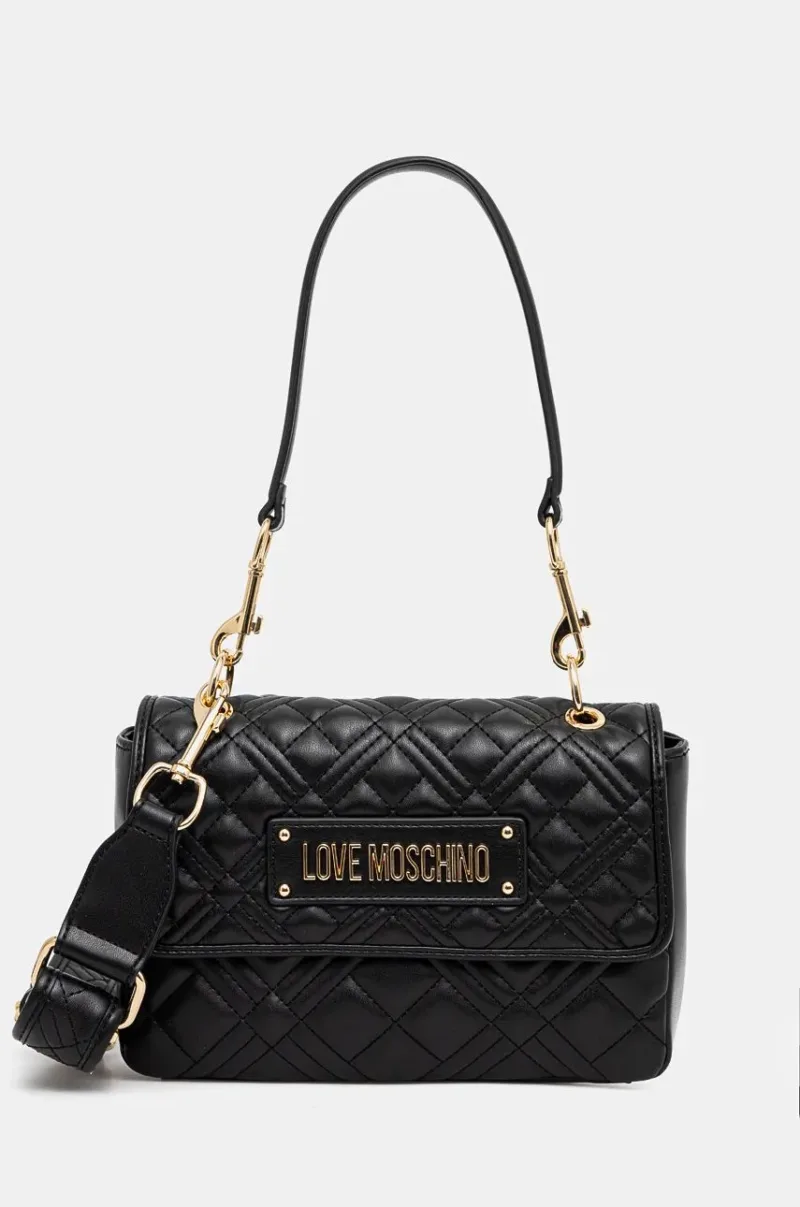 Love Moschino poseta culoarea negru