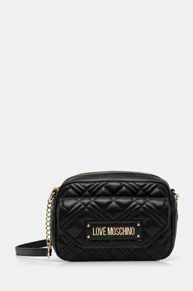 Love Moschino poseta culoarea negru