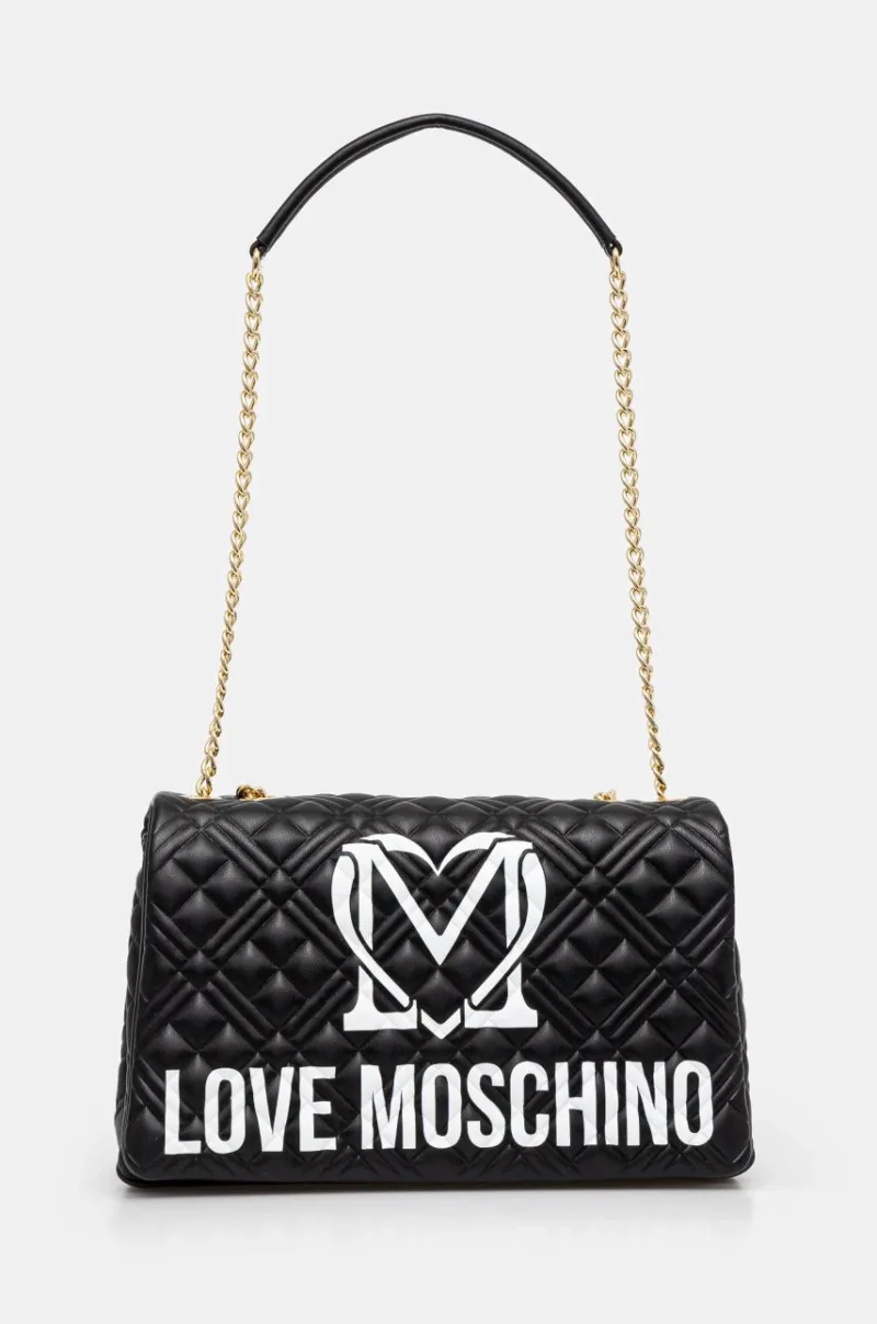 Love Moschino poseta culoarea negru