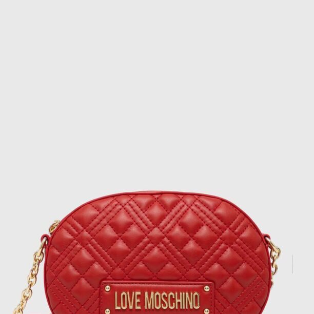 Love Moschino poseta culoarea rosu