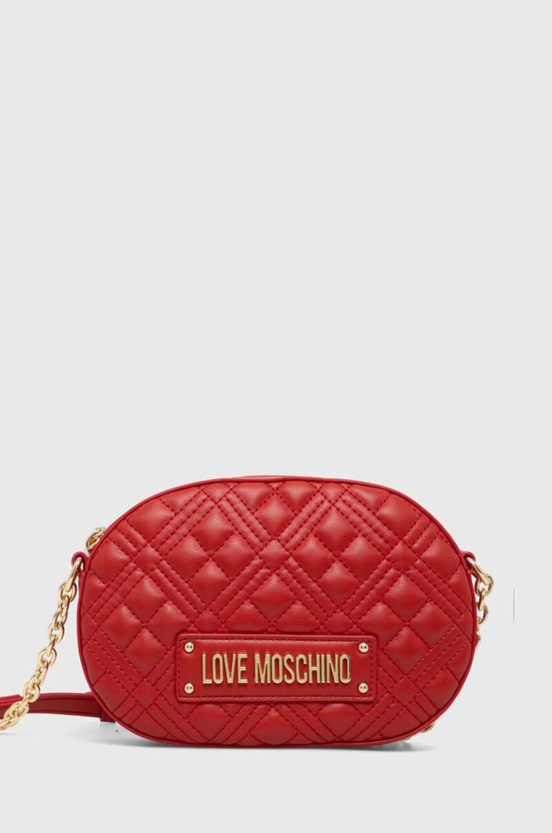 Love Moschino poseta culoarea rosu