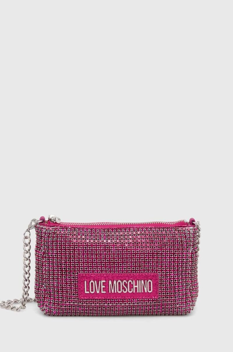 Love Moschino poseta culoarea roz