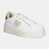 Love Moschino sneakers culoarea alb