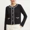 Luisa Spagnoli cardigan din lana MEGADUCA culoarea negru