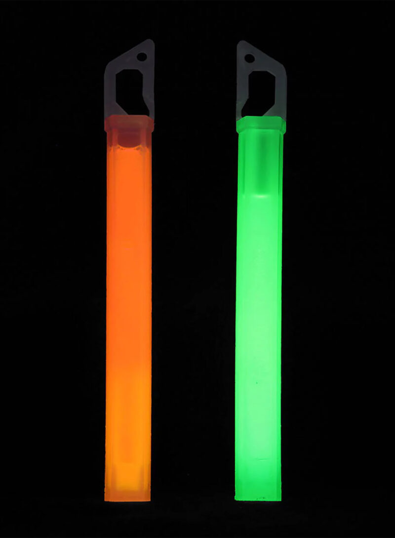 Lumină chimică Lifesystems 15H Glow Sticks 2 Pack - green/orange preţ