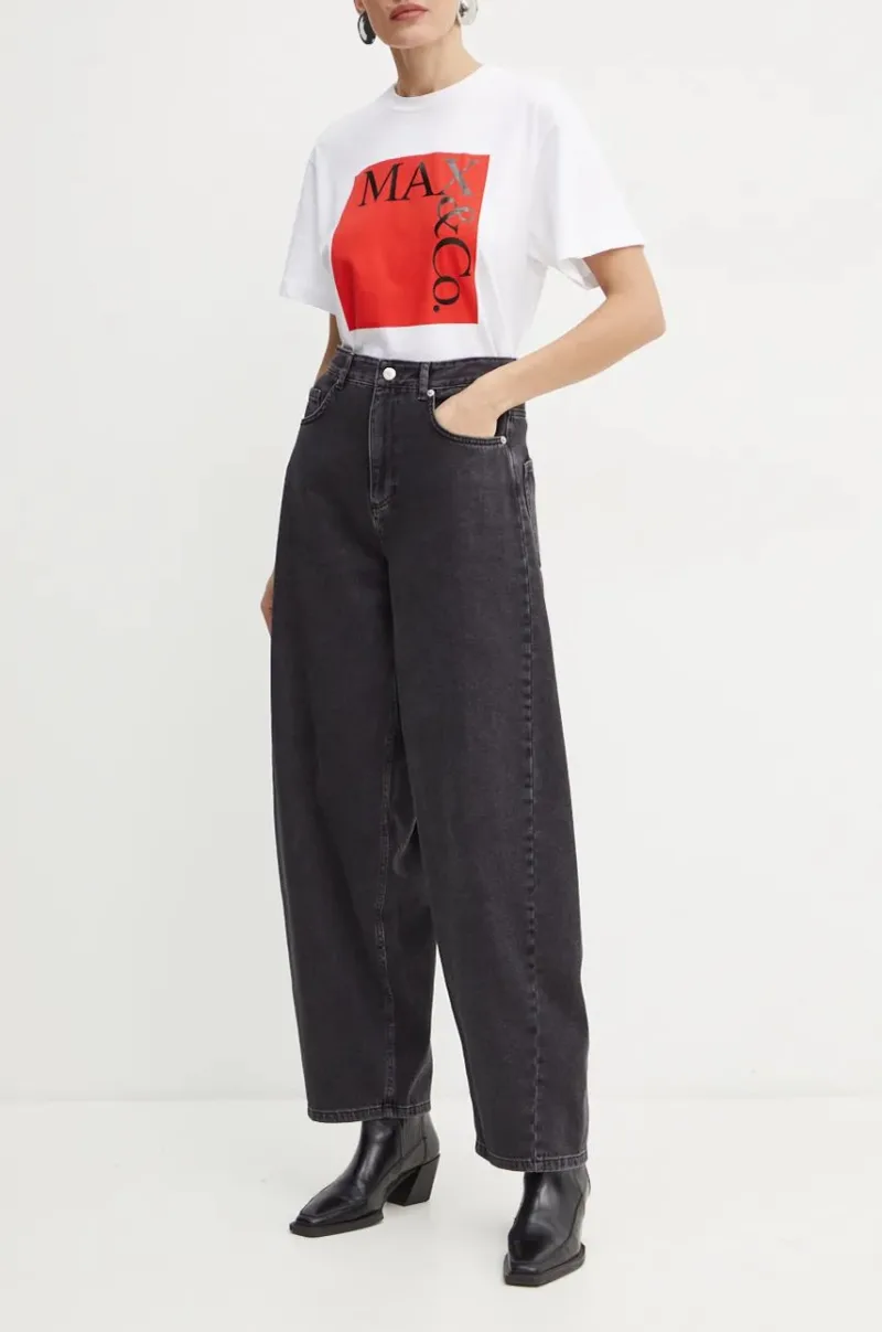 MAX&Co. jeansi femei high waist