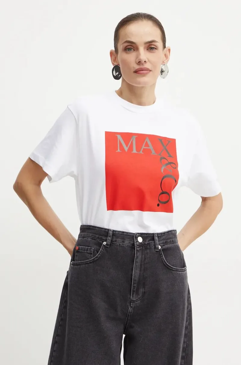 MAX&Co. tricou din bumbac femei