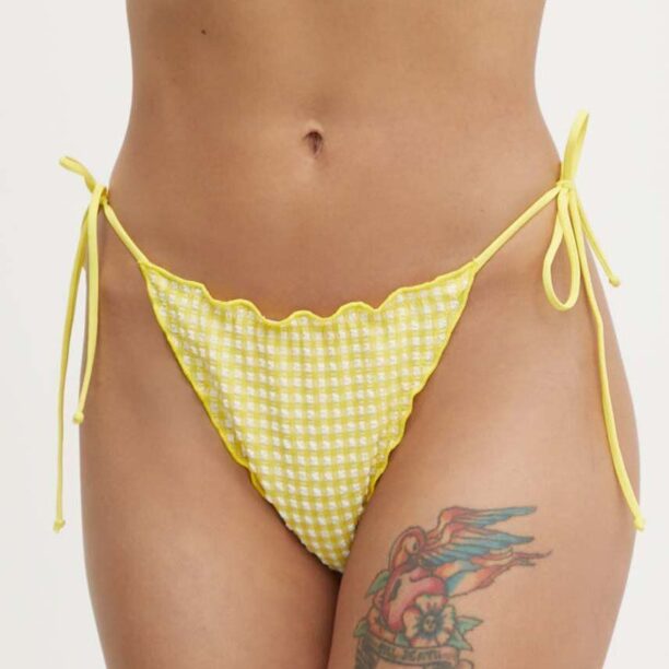 MC2 Saint Barth bikini brazilieni culoarea galben