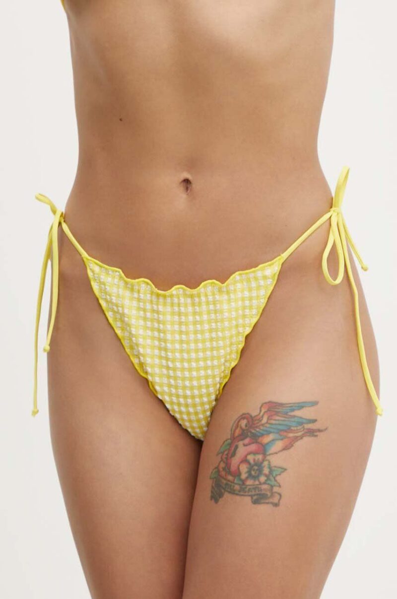 MC2 Saint Barth bikini brazilieni culoarea galben