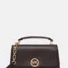 MICHAEL Michael Kors poseta de piele culoarea maro