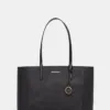 MICHAEL Michael Kors poseta de piele culoarea negru