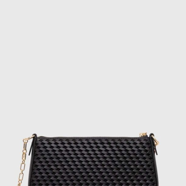 MICHAEL Michael Kors poseta de piele culoarea negru