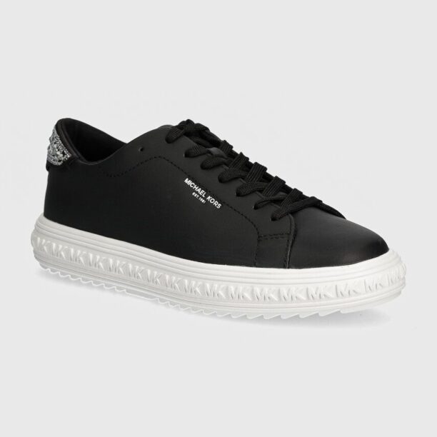 MICHAEL Michael Kors sneakers din piele Grove culoarea negru