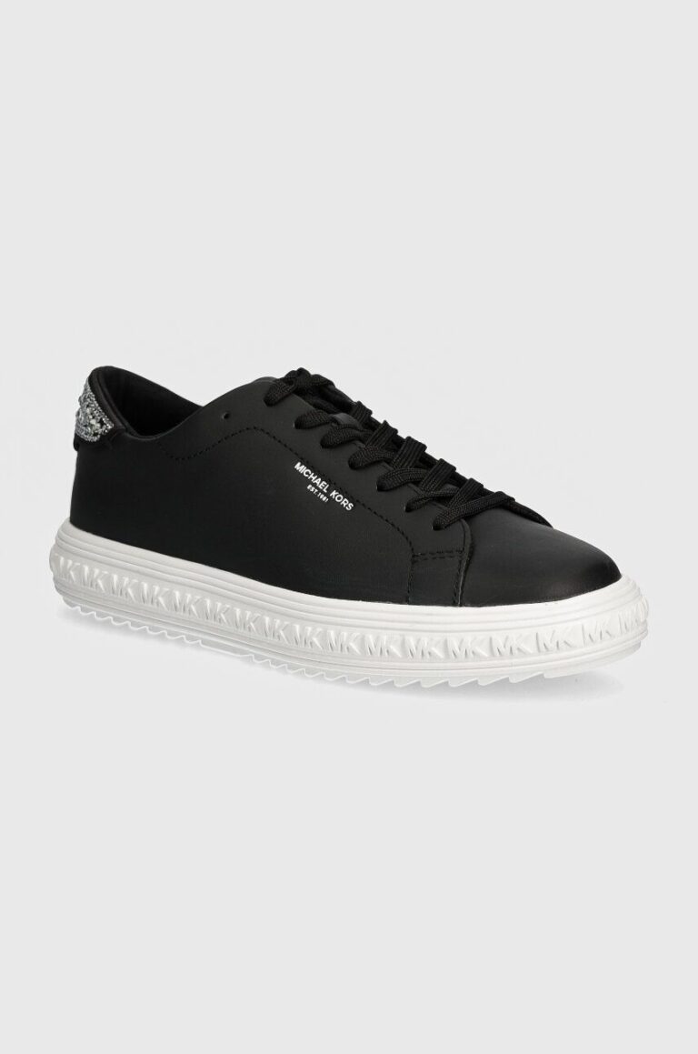 MICHAEL Michael Kors sneakers din piele Grove culoarea negru