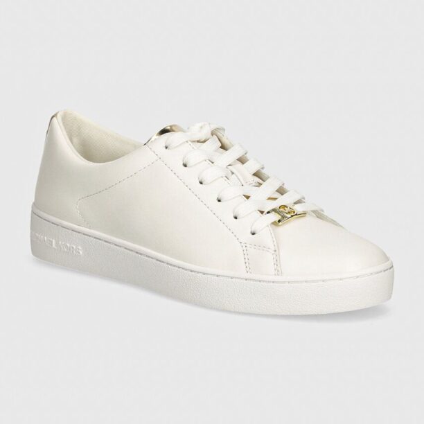 MICHAEL Michael Kors sneakers din piele Keaton culoarea alb